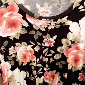 Floral long sleeve blouse